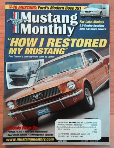 MUSTANG MONTHLY 2004 JUNE - V10 BOSS 351, '70 LAWMAN